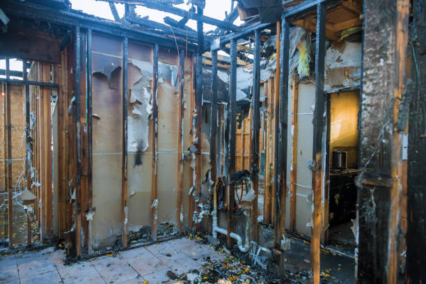 Professional Emergency Fire Cleanup technician working in Eveleth, MN